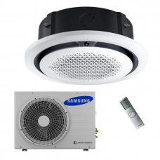 SAMSUNG NORDIC 360 KASETINIO TIPO 5.0/6.0KW ORO KONDICIONIERIAUS KOMPLEKTAS (VIENFAZIS ĮRENGINYS); KOMPLEKTUOJAMAS SU PASIRENKAMA APDAILA IR DISTANCINIU PULTELIU.