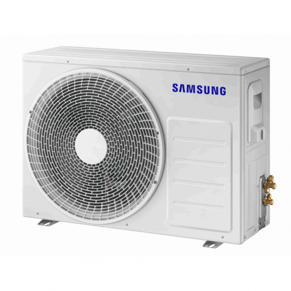 SAMSUNG BEVĖJĖS 4-KRYPTĖS 5.0/6.0KW KASETĖS KOMPLEKTAS (VIENFAZIS ĮRENGINYS); KOMPLEKTUOJAMAS SU APDAILA IR DISTANCINIU PULTELIU. 2