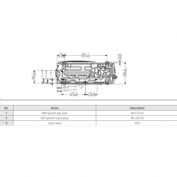 SAMSUNG BEVĖJĖS 4-KRYPTĖS 5.0/6.0KW KASETĖS KOMPLEKTAS; KOMPLEKTUOJAMAS SU APDAILA IR DISTANCINIU PULTELIU. 4