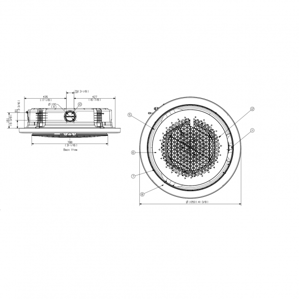 SAMSUNG 360 KASETINIO TIPO 7.1/8.0KW ORO KONDICIONIERIAUS KOMPLEKTAS; KOMPLEKTUOJAMAS SU PASIRENKAMA APDAILA IR DISTANCINIU PULTELIU. 12