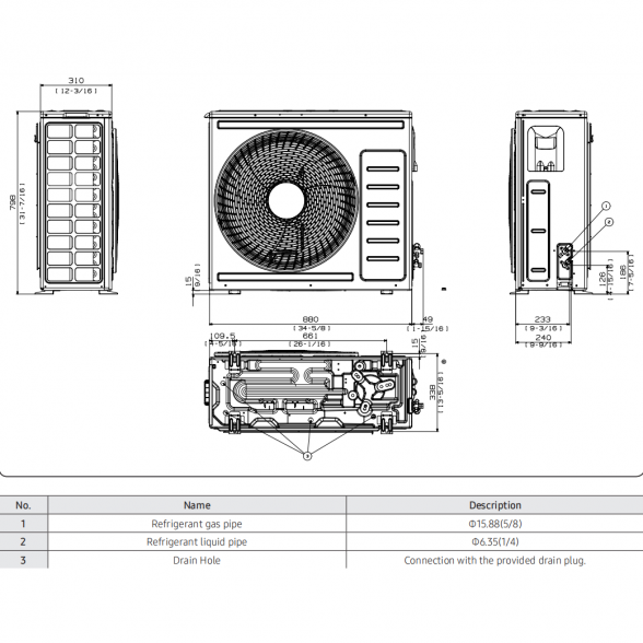 SAMSUNG BEVĖJĖS MINI 4-KRYPTĖS 6.8/7.5KW KASETĖS KOMPLEKTAS; KOMPLEKTUOJAMAS SU APDAILA IR DISTANCINIU PULTELIU. 5