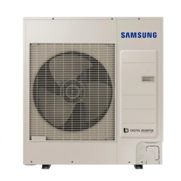 SAMSUNG BEVĖJĖS 4-KRYPTĖS 10.0/11.2KW KASETĖS KOMPLEKTAS (VIENFAZIS ĮRENGINYS); KOMPLEKTUOJAMAS SU APDAILA IR DISTANCINIU PULTELIU. 5