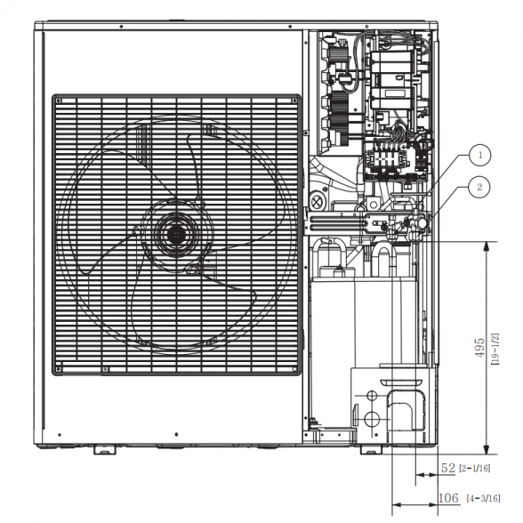 SAMSUNG BEVĖJĖS 4-KRYPTĖS 10.0/11.2KW KASETĖS KOMPLEKTAS (TRIFAZIS ĮRENGINYS); KOMPLEKTUOJAMAS SU APDAILA IR DISTANCINIU PULTELIU. 5