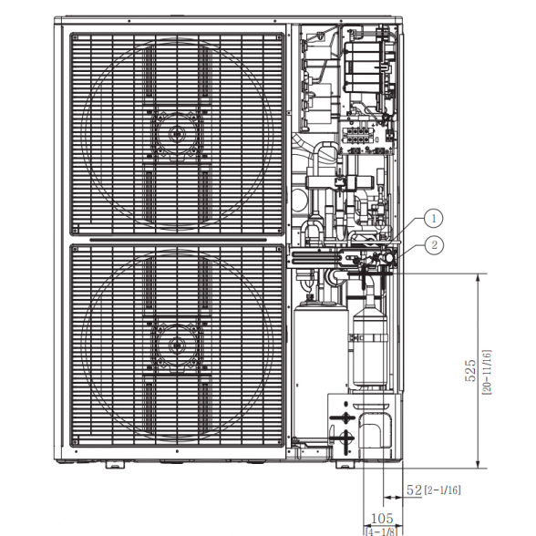 SAMSUNG BEVĖJĖS 4-KRYPTĖS 13.4/15.5KW KASETĖS KOMPLEKTAS (TRIFAZIS ĮRENGINYS); KOMPLEKTUOJAMAS SU APDAILA IR DISTANCINIU PULTELIU. 4