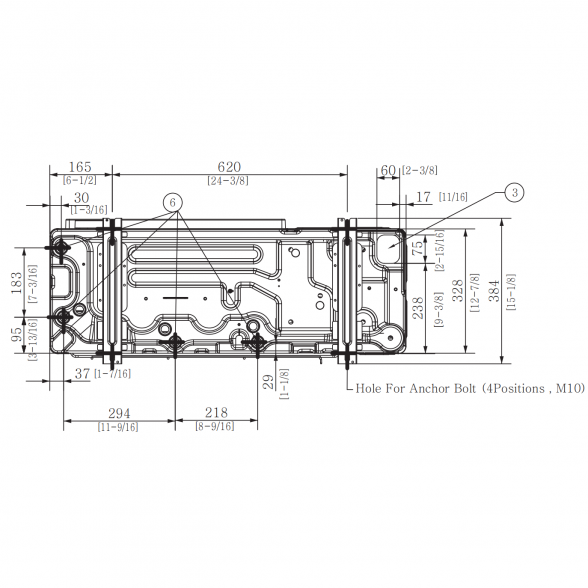 SAMSUNG 360 KASETINIO TIPO 13.4/15.5KW ORO KONDICIONIERIAUS KOMPLEKTAS (TRIFAZIS ĮRENGINYS); KOMPLEKTUOJAMAS SU PASIRENKAMA APDAILA IR DISTANCINIU PULTELIU. 12