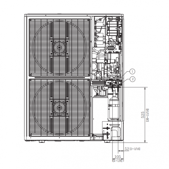 SAMSUNG 360 KASETINIO TIPO 13.4/15.5KW ORO KONDICIONIERIAUS KOMPLEKTAS (TRIFAZIS ĮRENGINYS); KOMPLEKTUOJAMAS SU PASIRENKAMA APDAILA IR DISTANCINIU PULTELIU. 11