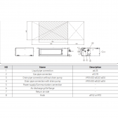 SAMSUNG KANALINIO TIPO KONDICIONIERIAUS MULTI-SPLIT 3.5/3.8KW VIDINIS BLOKAS BE DRENAŽO SIURBLIUKO