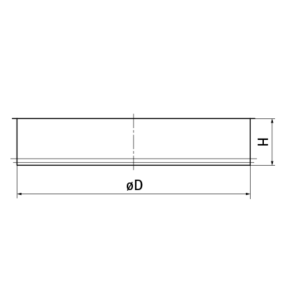 Aklė DN100 su tarpine 1