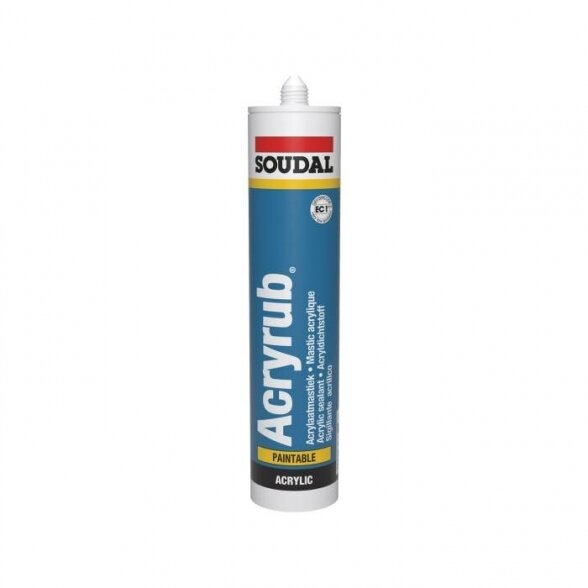 Akrilo hermetikas Soudal 310 ml