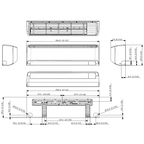 SAMSUNG SIENINIO KONDICIONIERIAUS CEBU - GEO MULTI-SPLIT 2.0/2.2KW VIDINIS BLOKAS 5