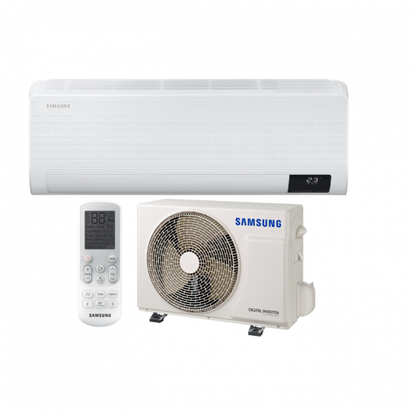 SAMSUNG SIENINIS BEVĖJIS COMFORT-ARISE 2.5/3.2KW ORO KONDICIONIERIAUS KOMPLEKTAS