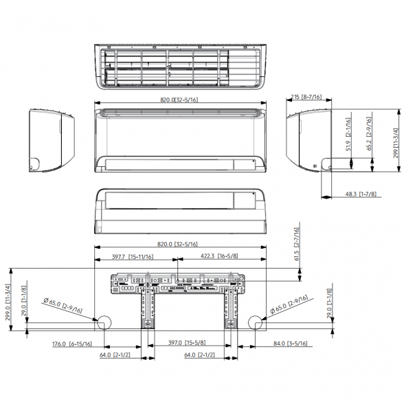 SAMSUNG SIENINIS CEBU-GEO 2.5/3.2KW ORO KONDICIONIERIAUS KOMPLEKTAS 5