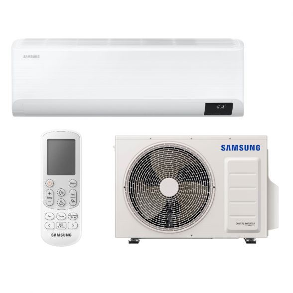 SAMSUNG NORDIC DLX SERIJOS SIENINIS 2.5/3.2KW ORO KONDICIONIERIAUS KOMPLEKTAS