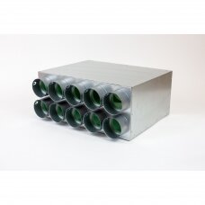 Basic-160-10x75 kolektorinė dėžė su akustine izoliacija, 500x350x195mm