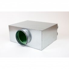 Basic-160-10x75 kolektorinė dėžė su akustine izoliacija, 500x350x195mm