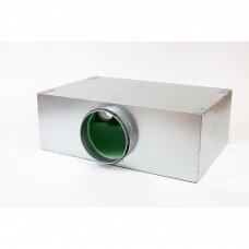 Basic-160-12x75 kolektorinė dėžė su akustine izoliacija, 600x350x195mm