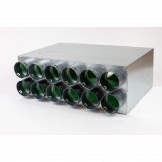 Basic-160-12x75 kolektorinė dėžė su akustine izoliacija, 600x350x195mm