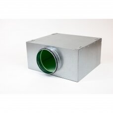 Basic-160-8x75 kolektorinė dėžė su akustine izoliacija, 400x350x195mm