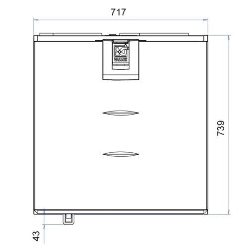 Vallox 145 MVE L entalpinis vertikalus rekuperatorius (Kairysis) 5